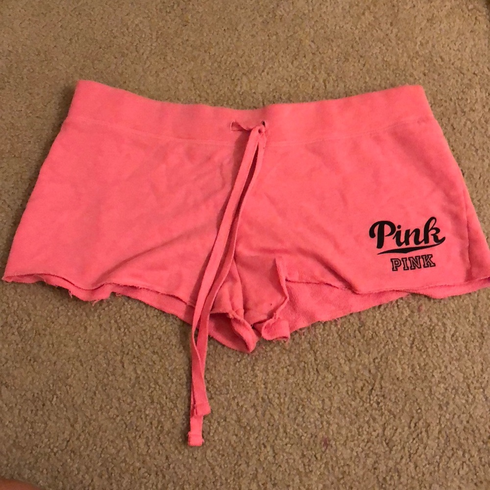 PINK pajama/sweat shorts